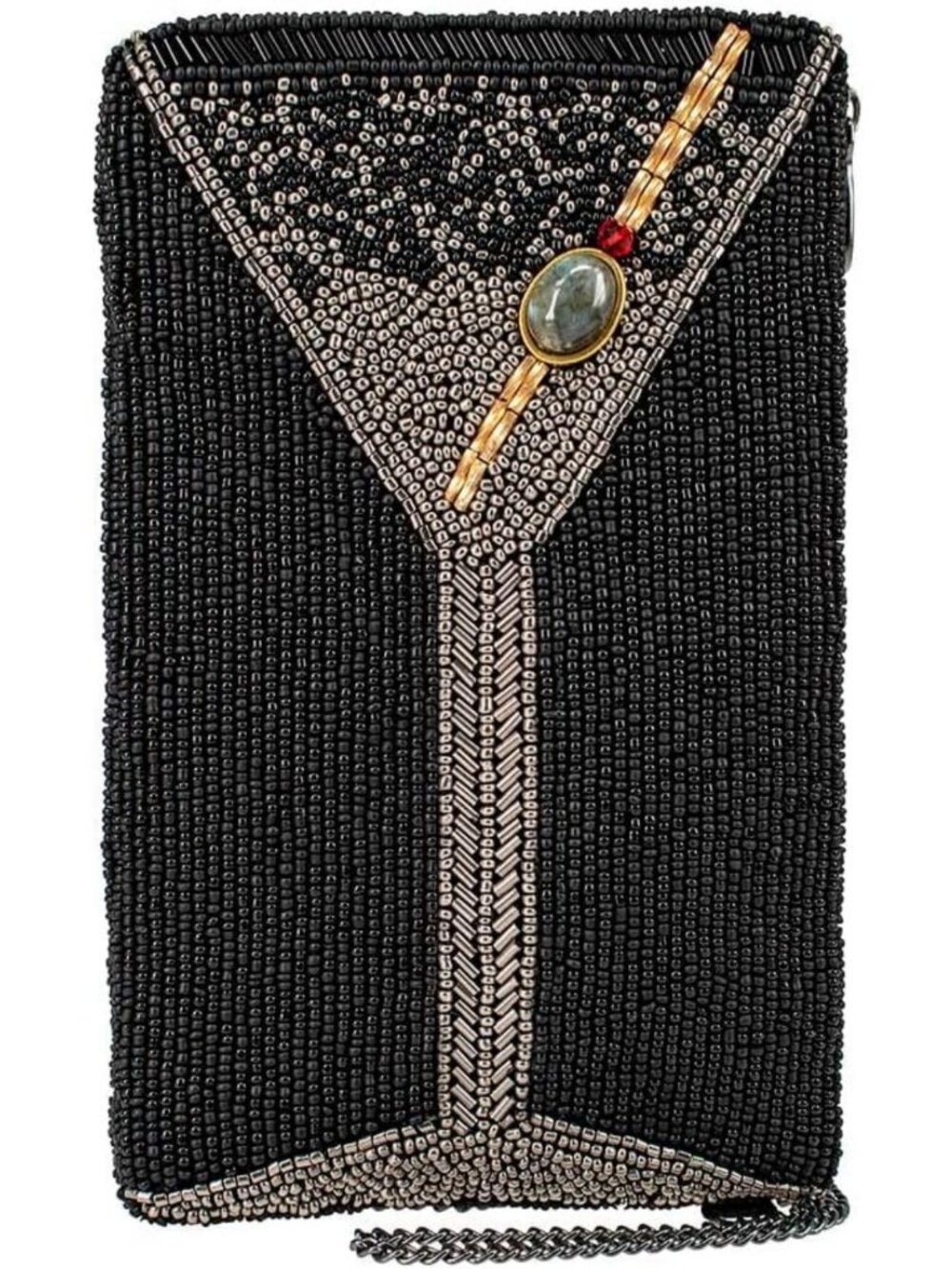Beaded Crossbody Cell Phone Clutch Bag - Stylish & Functional Accessory